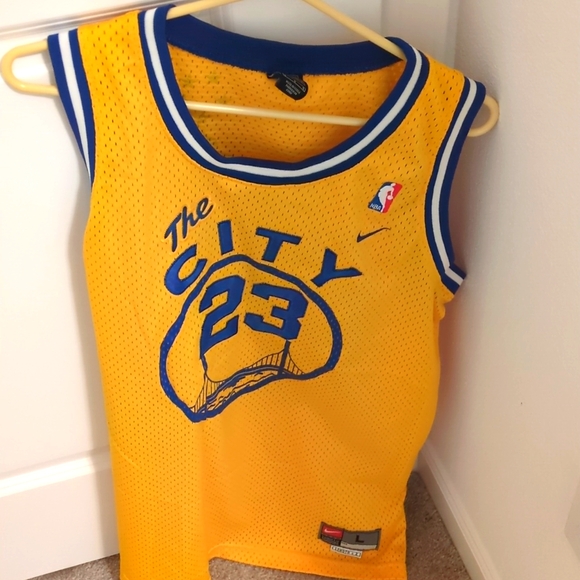 Nike swingman Goldstein state warriors  jersey Jason Richardson sz L - Picture 3 of 7